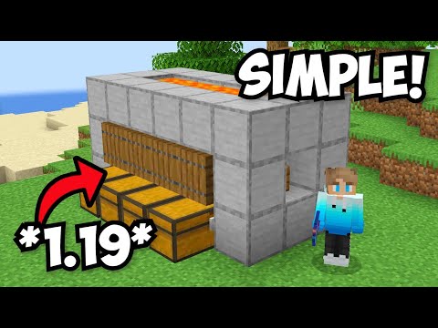 Minecraft's Easiest Stone Generator | 1.19+ Tutorial