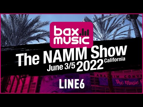 BAX @NAMM2022 - LINE6 Catalyst gitaarversterker & Delay DL4MKII
