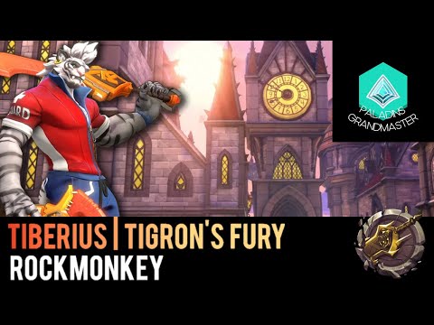 Paladins Grandmaster | Pro Tiberius: finally PLAYABLE ? (rockmonkey)