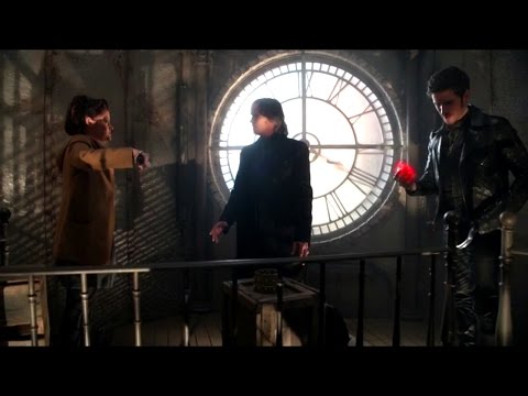 Once Upon A Time 4x11 | Belle Stops Gold from Crushing Hook's Heart