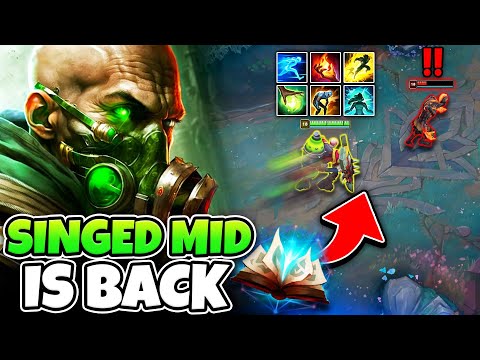 Welcome to the NEW ERA of SINGED... (He's a mid laner now)
