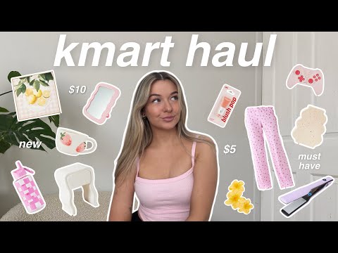 massive KMART HAUL 🎀 new arrivals, decor, furniture, beauty, clothing ( aka my fave haul yet!! )