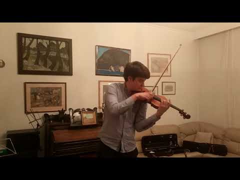 Chausson Poeme. Rehearsal on Guadagnini 1747 y. loan by Florian Leonhard Fine Violins