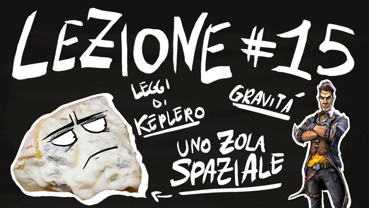 FISICA Teoria #15 - LEGGI di KEPLERO, FORZA di GRAVITA', CAMPO GRAVITAZIONALE