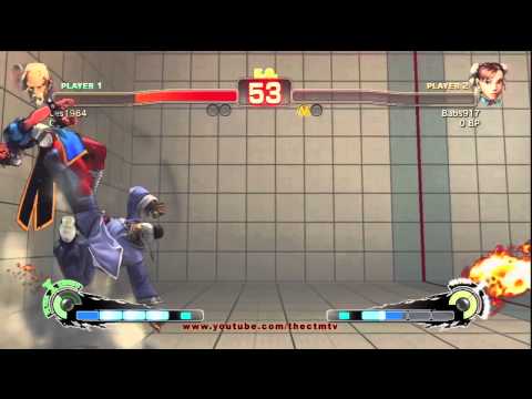 SSFIV Rank Match- Ces1984 (Gen) Vs. Babs917 (Chun-Li) [HD 720p]