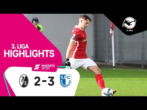 SC Freiburg II - 1. FC Magdeburg | 21. Spieltag, 2021/2022 | MAGENTA SPORT