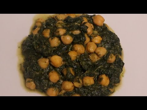 Espinacas con Garbanzos En Chefbot Touch, Mambo, Thermomix y Monsieur Cuisine