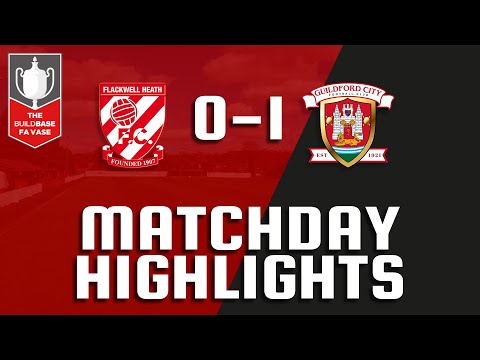 Flackwell Heath FC 0-1 Guildford City FC - FA Vase 2nd Round Matchday Highlights