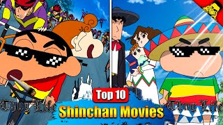 Top 10 Crayon Shin-Chan Movie List in Tamil  Shin-