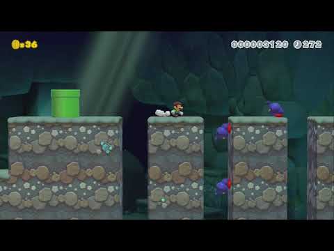 SMC 1-2: Shell Caverns by Ninja! - Super Mario Maker 2 - No Commentary 1by