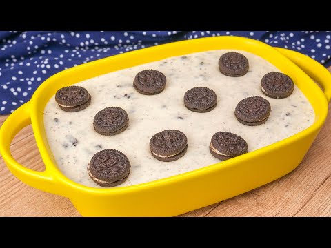 MOUSSE DE NINHO COM OREO SEM GELATINA DE LIQUIDIFICADOR | Cook'n Enjoy 1542