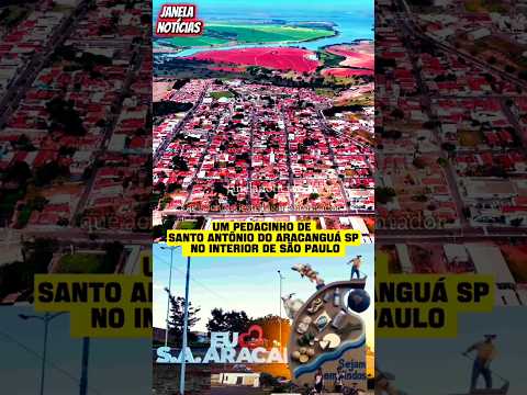 UM PEDACINHO DE SANTO ANTÔNIO DO ARACANGUÁ SP NO INTERIOR DE SP! #noticias #interior #aracanguasp