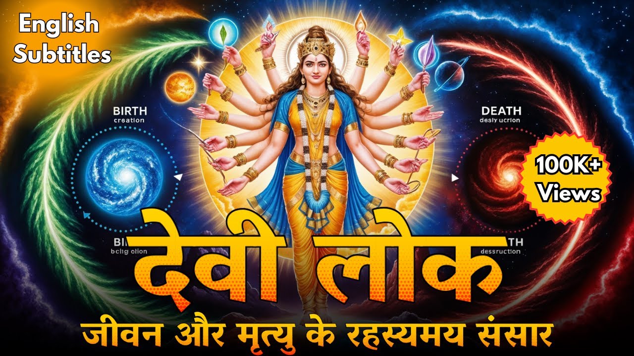 देवी लोक का रहस्यमय संसार: Realm of Devi Loka | The Birthplace of Creation #bhakti #devi #vishnu