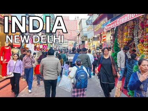 This is New Delhi 2025 🇮🇳 – India’s MEGACITY of Millions (4K Walking Tour)