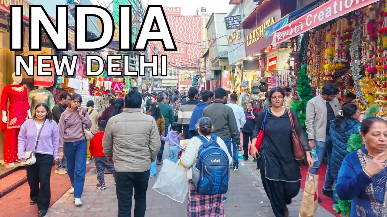 Immersive street-level walking tour through Delhi (Other 7), India, showcasing authentic urban landscapes, local architecture, and the vibrant atmosphere of the city's neighborhoods
