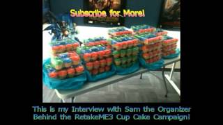 Interview with the Organizer of the RetakeMe3 Cup Cake Campaign