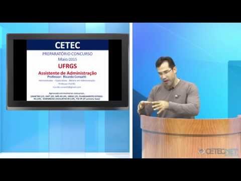 CETECNET - Dicas do professor Ricardo Conzatti para a prova da Ufrgs 2015