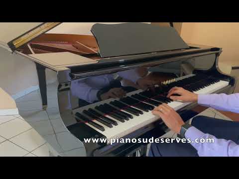 Yamaha Gb1k Grand Piano Ebony Polish - Video demo