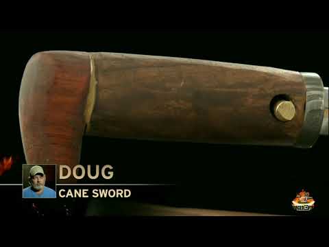 #forgedinfire #historychannel #dougmarcaida #itwillkeal Cane Sword test S06E23