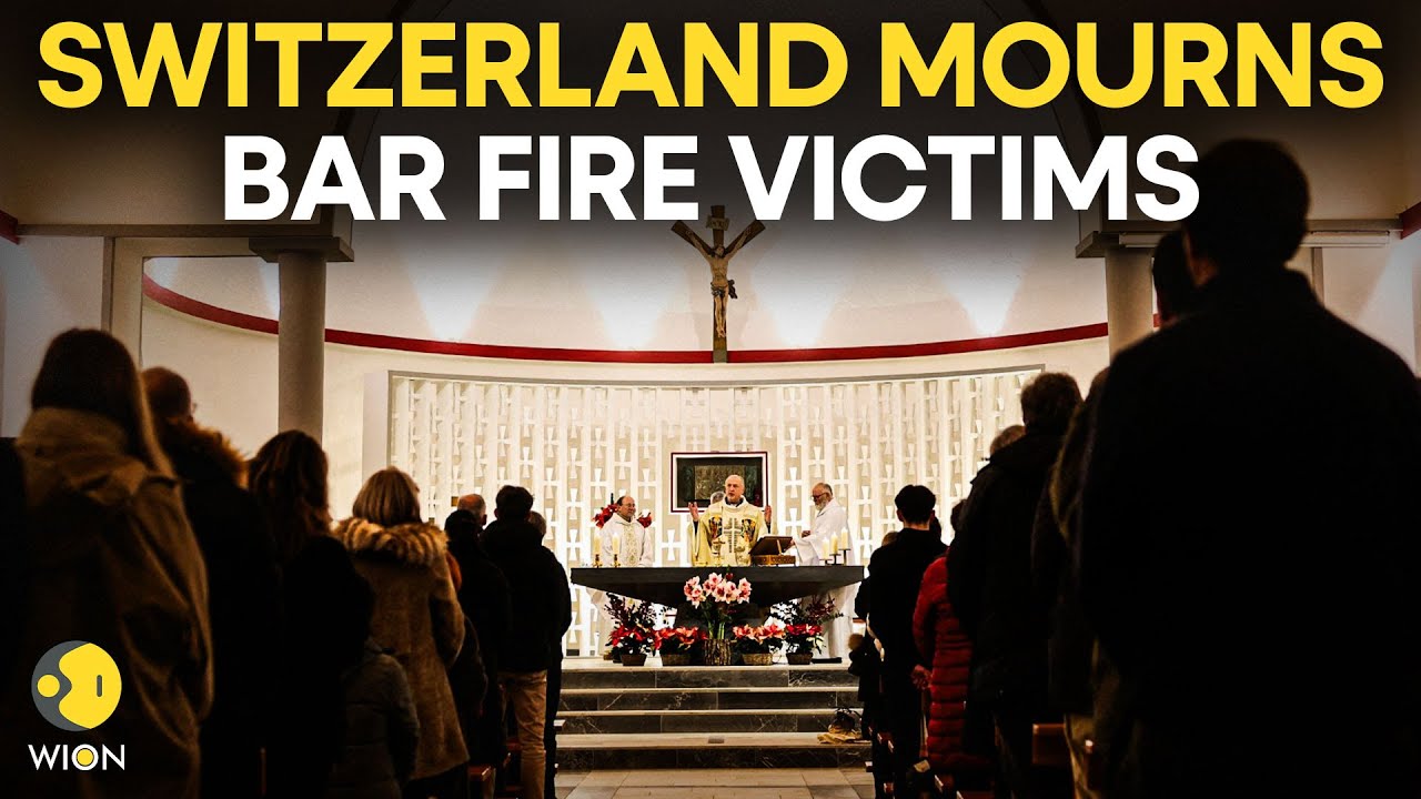 Switzerland Blast LIVE: Mourning in Switzerland After Deadly Bar Fire in Crans-Montana | WION