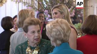 First Lady Hosts 1st White House Luncheon