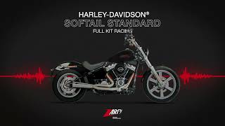 Výfukový systém motocyklu ZARD FULL KIT EXHAUST SYSTEM 2:1 pro motocykl HARLEY DAVIDSON SOFTAIL STANDARD rok 2017-2024 viz popis, barva stainless steel / saténový chrom