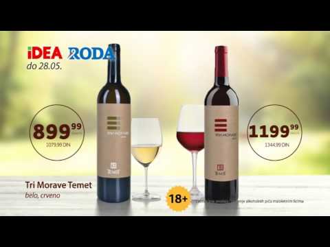 Vinski jubilej u IDEA i RODA prodavnicama do 28.05.2017.