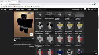 Delete Shirts and Pants From Your Inventory in Roblox!