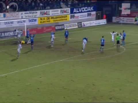 Jupiler Pro League 2009 : J21 : Dender - FC Bruges : 0-2