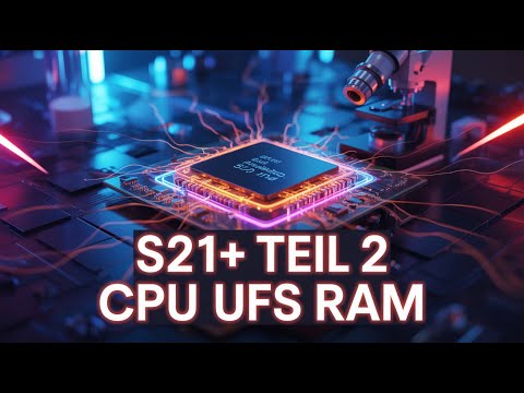 RESQ explains: Samsung Galaxy S21+ data recovery part 2 🔬 CPU, UFS & RAM cleaned and prepared