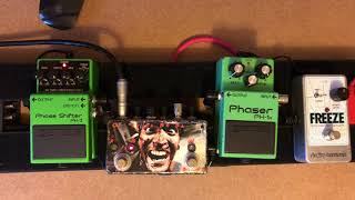 Video thumbnail for BOSS PH-3 vs PH-1r Phaser by Pedal Science