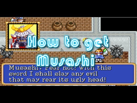 How to get Musashi - Shining force resurrection of the dark dragon