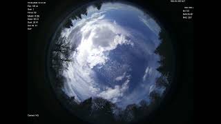 2026-04-15 All sky camera capture from Poiana Rusca Mountains, Romania