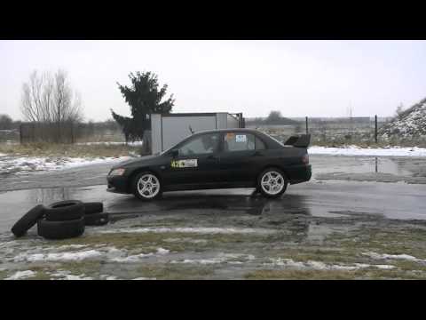 Paweł Ferdek/Mervin - Mitsubishi Lancer Evo VIII - WLTA 2012 I runda - 18.02.2012 r.