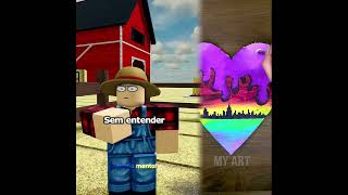 O OLHAR DO PORCO escondia um segredo assustador… 😱🐷 #roblox #brookhaven #berryave