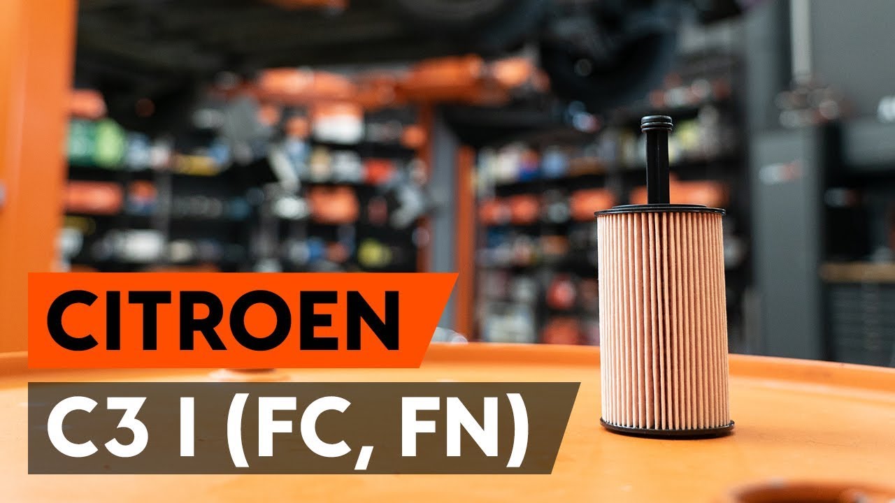 Wie Citroen C3 1 Motoröl und Ölfilter wechseln - Schritt für Schritt Anleitung