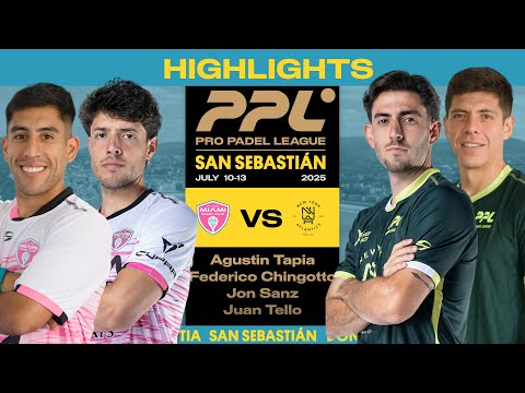HIGHLIGHTS: Jon Sanz - Juan Tello vs Agustín Tapia - Federico Chingotto