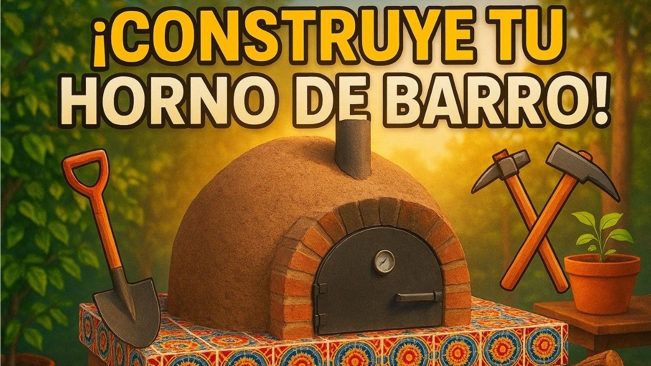 Como Hacer Un Horno De Leña Paso A Paso /horno de barro/manos de tierra