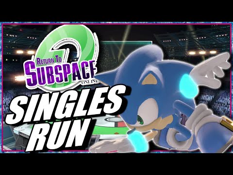 Tested a NEW Sonic Playstyle at Return to Subspace - Singles Bracket Run