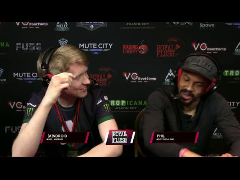 Royal Flush 2017 - Phil Interviews Android