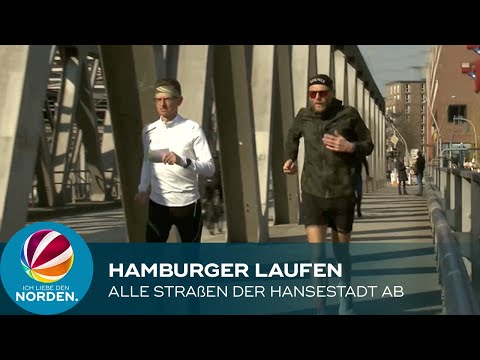 Zwei Hamburger wollen jede Straße der Hansestadt ablaufen