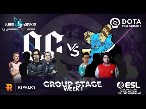 Quincy Crew vs simply TOOBASED - DPC NA 2021/22 Tour 1: Division I - Group Stage - Week 1