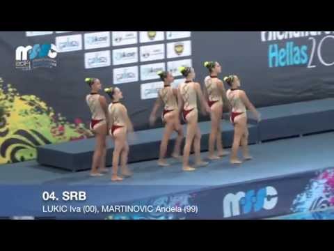 Mediterranean Synchronized Swimming Cup 2014 - Team Final