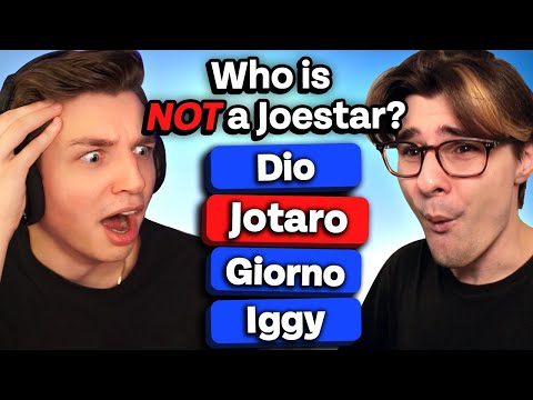 Giving a JoJo's Bizarre Adventure NOOB an Impossible Quiz...