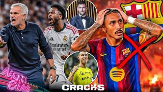 Al ‘infierno’ sin Raphinha | CR7, a 19 de los mil | Madrid vs árbitros | Esperan a Messi en el BdO