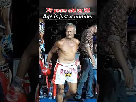 70 years old vs 20 Age is just a number #fighting #boxing