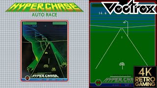 Hyper Chase Vectrex 4k Gameplay