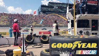 Goodyear Tires, the Official Tire of NASCAR,  at Michigan International Speedway
