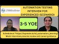 LTIMindTree Automation Testing Interview Experience Real Time Interview Questions And Answers