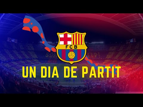 Un Dia De Partit Allez Allez Allez with English and Catalan Lyrics